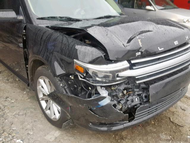 2FMGK5D85DBD11980 - 2013 FORD FLEX LIMIT BLACK photo 9