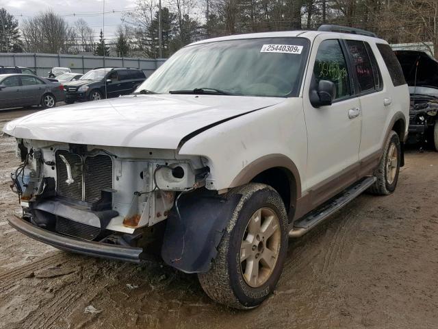 1FMZU74W53UB22039 - 2003 FORD EXPLORER E WHITE photo 2