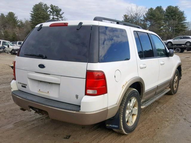 1FMZU74W53UB22039 - 2003 FORD EXPLORER E WHITE photo 4