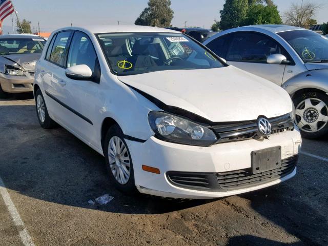 WVWDB7AJ3AW265571 - 2010 VOLKSWAGEN GOLF 白色 照片 1