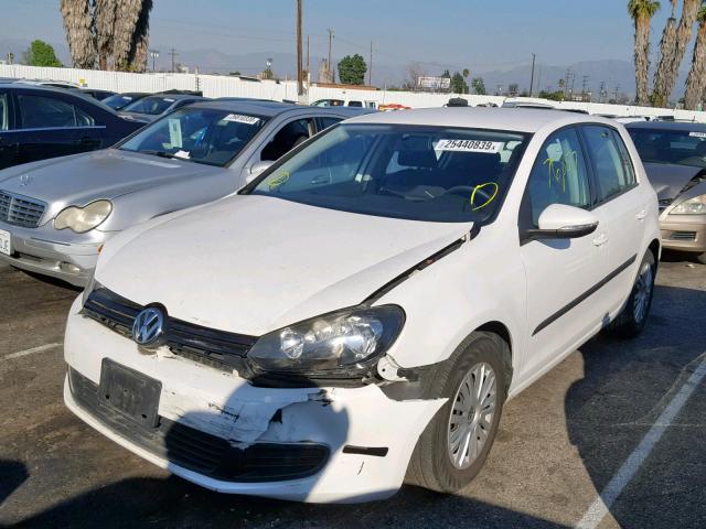 WVWDB7AJ3AW265571 - 2010 VOLKSWAGEN GOLF 白色 照片 2