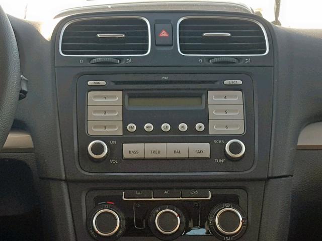 WVWDB7AJ3AW265571 - 2010 VOLKSWAGEN GOLF 白色 照片 9