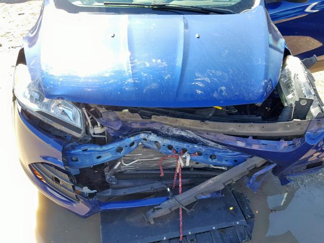 1FMCU0F71DUA91120 - 2013 FORD ESCAPE S BLUE photo 7