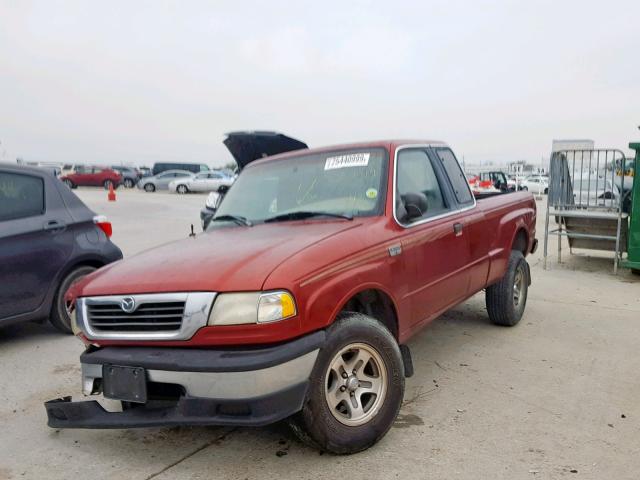 4F4YR16U6WTM35726 - 1998 MAZDA B3000 CAB MAROON photo 2