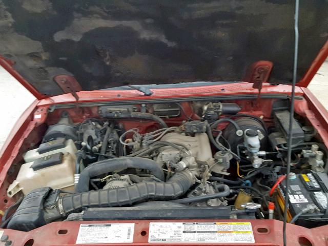 4F4YR16U6WTM35726 - 1998 MAZDA B3000 CAB MAROON photo 7