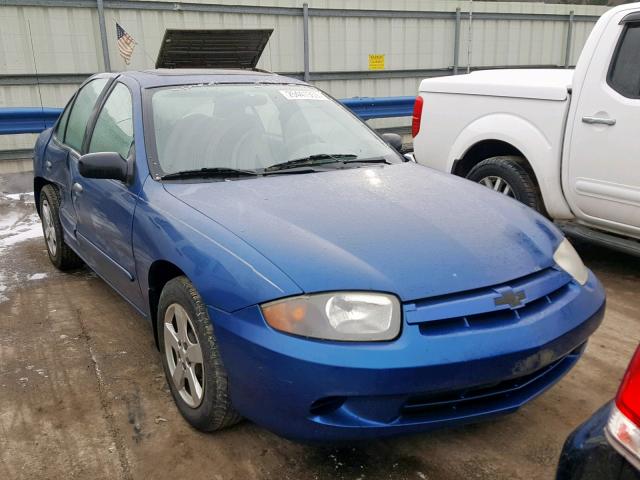 1G1JF52F857184547 - 2005 CHEVROLET CAVALIER L BLUE photo 1