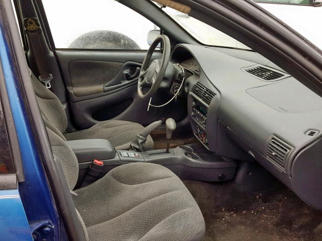 1G1JF52F857184547 - 2005 CHEVROLET CAVALIER L BLUE photo 5