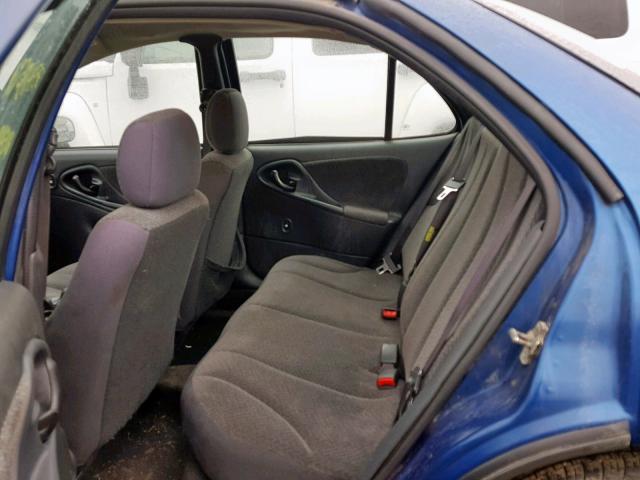 1G1JF52F857184547 - 2005 CHEVROLET CAVALIER L BLUE photo 6