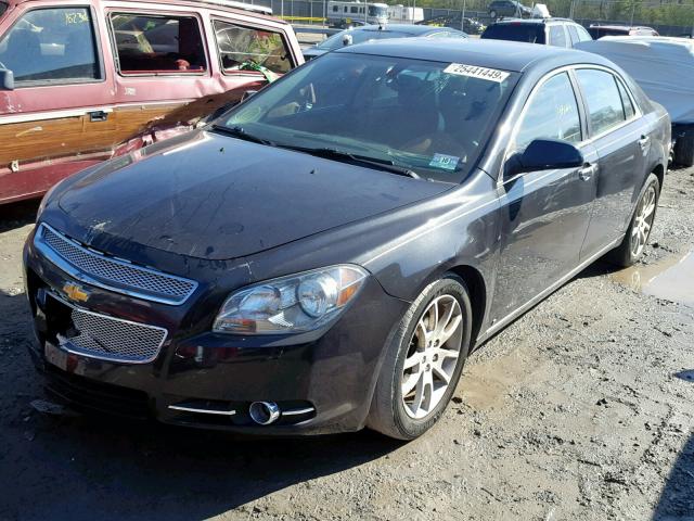 1G1ZK577294126618 - 2009 CHEVROLET MALIBU LTZ BLACK photo 2