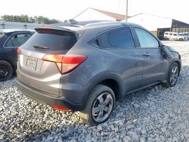 3CZRU5H74HM715036 - 2017 HONDA HR-V EXL GRAY photo 4