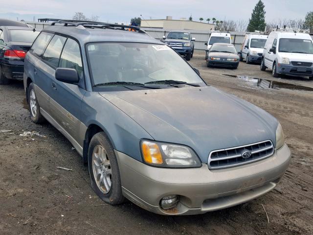 4S3BH665617655151 - 2001 SUBARU LEGACY OUT TWO TONE photo 1