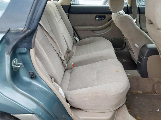 4S3BH665617655151 - 2001 SUBARU LEGACY OUT TWO TONE photo 6
