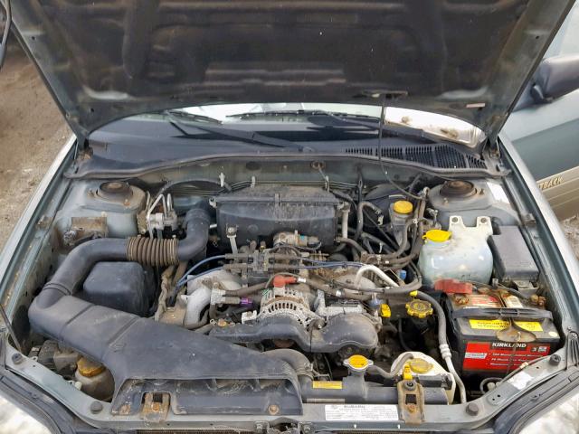 4S3BH665617655151 - 2001 SUBARU LEGACY OUT TWO TONE photo 7