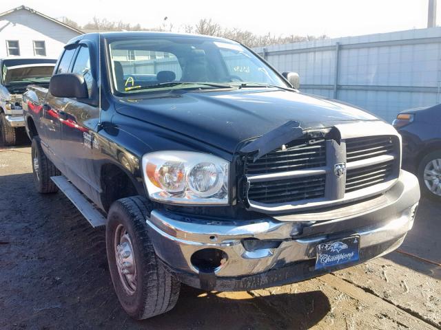 1D7KS28D77J534421 - 2007 DODGE RAM 2500 S BLACK photo 1