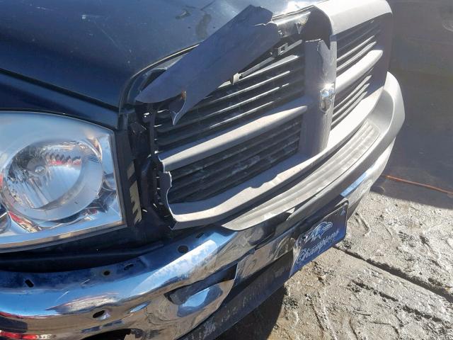 1D7KS28D77J534421 - 2007 DODGE RAM 2500 S BLACK photo 10