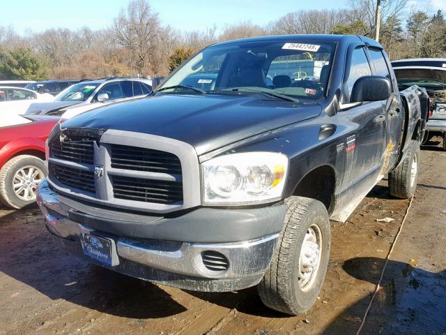 1D7KS28D77J534421 - 2007 DODGE RAM 2500 S BLACK photo 2