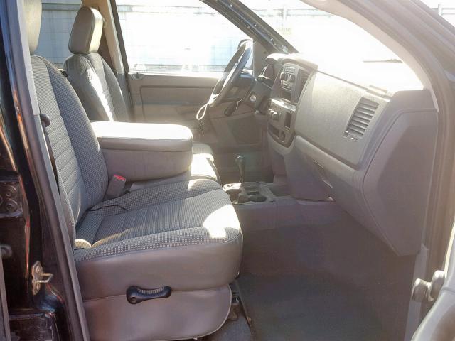 1D7KS28D77J534421 - 2007 DODGE RAM 2500 S BLACK photo 5