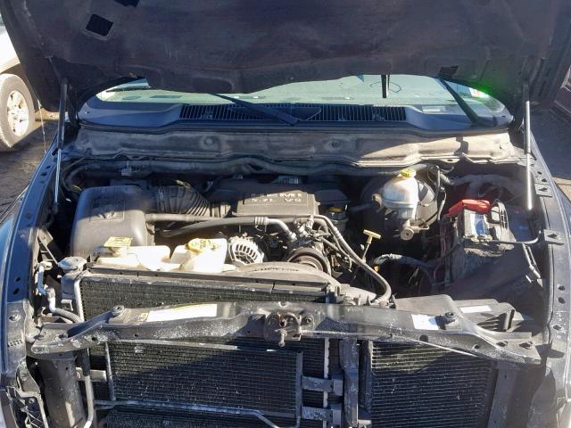 1D7KS28D77J534421 - 2007 DODGE RAM 2500 S BLACK photo 7