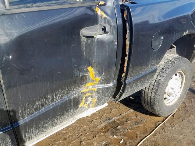 1D7KS28D77J534421 - 2007 DODGE RAM 2500 S BLACK photo 9