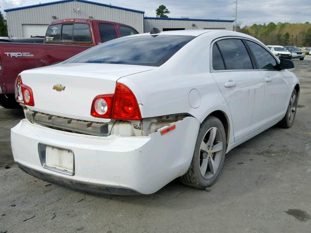 1G1ZB5E02CF102367 - 2012 CHEVROLET MALIBU LS WHITE photo 4