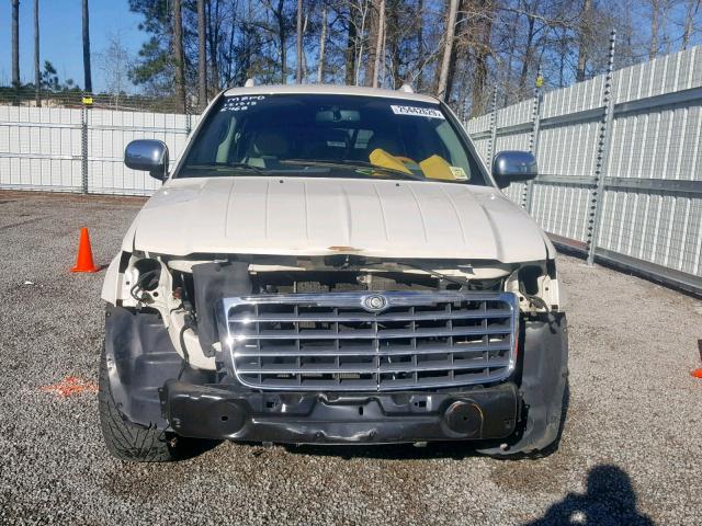 1A8HX58297F556468 - 2007 CHRYSLER ASPEN LIMI CREAM photo 9