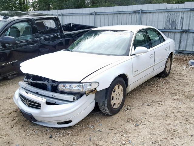 2G4WB52K3X1491562 - 1999 BUICK REGAL LS WHITE photo 2