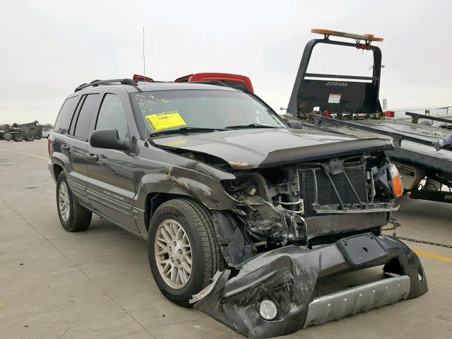 1J4GW58N44C317708 - 2004 JEEP GRAND CHER GRAY photo 1