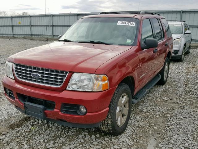 1FMDU73K14UC25646 - 2004 FORD EXPLORER X Qırmızı foto 2