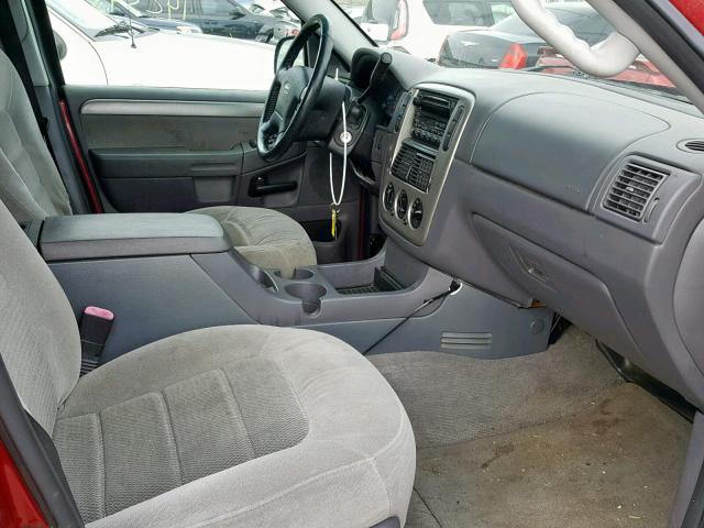 1FMDU73K14UC25646 - 2004 FORD EXPLORER X Qırmızı foto 5
