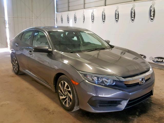 19XFC2F76GE232816 - 2016 HONDA CIVIC EX GRAY photo 1