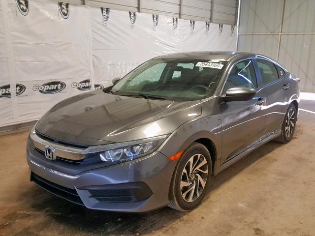 19XFC2F76GE232816 - 2016 HONDA CIVIC EX GRAY photo 2