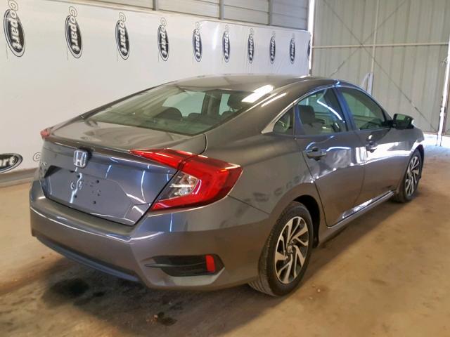 19XFC2F76GE232816 - 2016 HONDA CIVIC EX GRAY photo 4