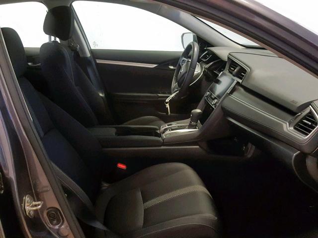 19XFC2F76GE232816 - 2016 HONDA CIVIC EX GRAY photo 5