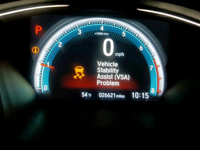 19XFC2F76GE232816 - 2016 HONDA CIVIC EX GRAY photo 8