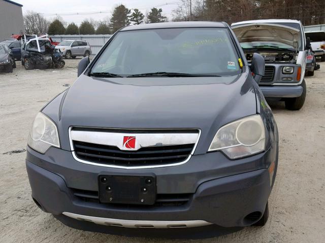3GSCL33P29S601371 - 2009 SATURN VUE XE GRAY photo 9