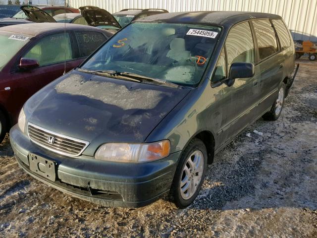 JHMRA1869VC801503 - 1997 HONDA ODYSSEY BA GREEN photo 2