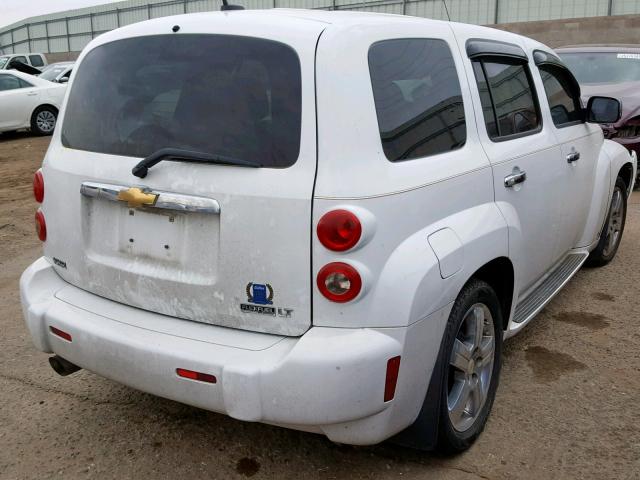 3GNCA53V59S579255 - 2009 CHEVROLET HHR LT WHITE photo 4