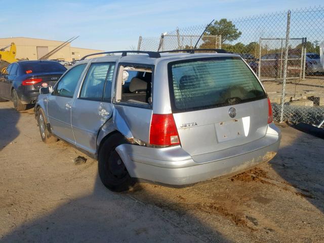 WVWRL61J94W140947 - 2004 VOLKSWAGEN JETTA GL SILVER photo 3