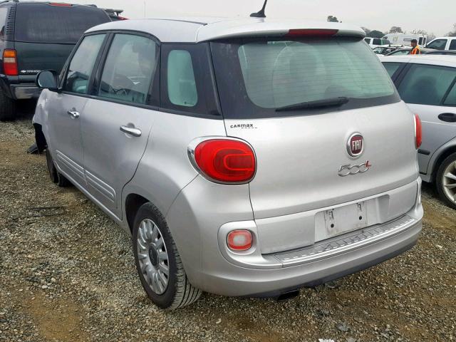 ZFBCFAAH5EZ001513 - 2014 FIAT 500L POP SILVER photo 3