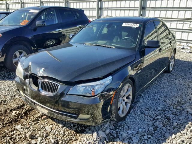 WBANW13519C160253 - 2009 BMW 535 I BLACK photo 2