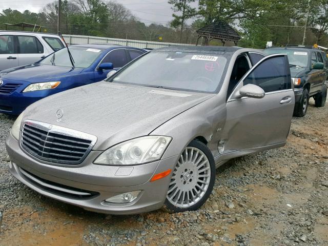 WDDNG76X97A084778 - 2007 MERCEDES-BENZ S 600 GRAY photo 2