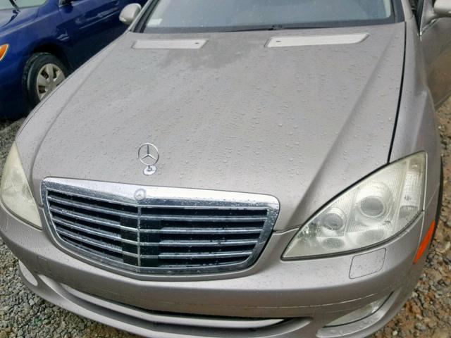 WDDNG76X97A084778 - 2007 MERCEDES-BENZ S 600 GRAY photo 7