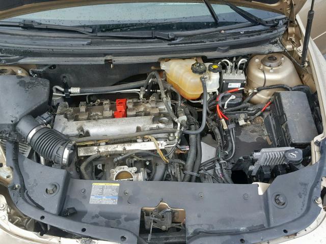 1G1ZH57B58F175589 - 2008 CHEVROLET MALIBU 1LT 金色 照片 7