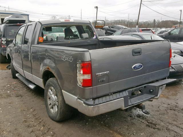 1FTPX14508FA71794 - 2008 FORD F150 SILVER photo 3