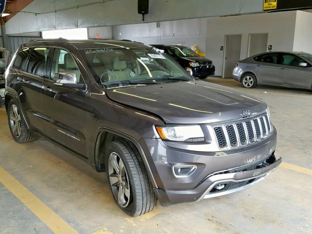 1C4RJFCT1EC432020 - 2014 JEEP GRAND CHER GRAY photo 1