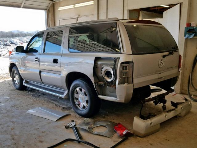 3GYFK66N44G336840 - 2004 CADILLAC ESCALADE E BEIGE photo 3