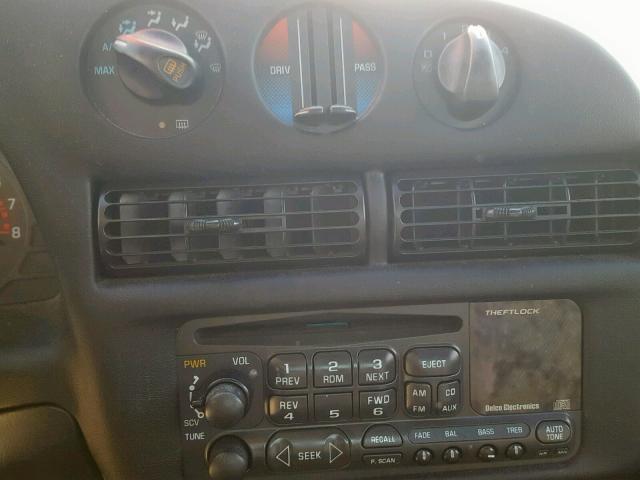 2G1WW12M3V9311233 - 1997 CHEVROLET MONTE CARL 黑色 照片 9