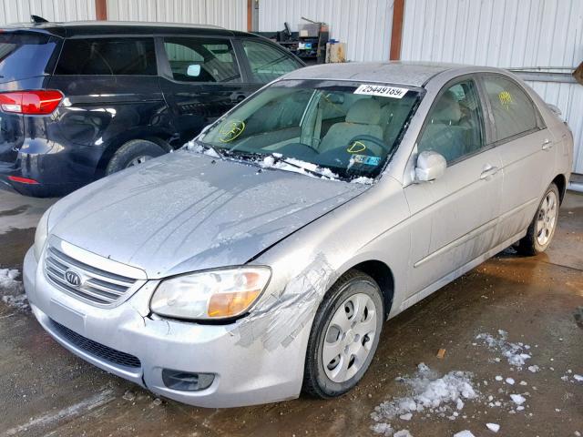 KNAFE121975452076 - 2007 KIA SPECTRA EX SILVER photo 2