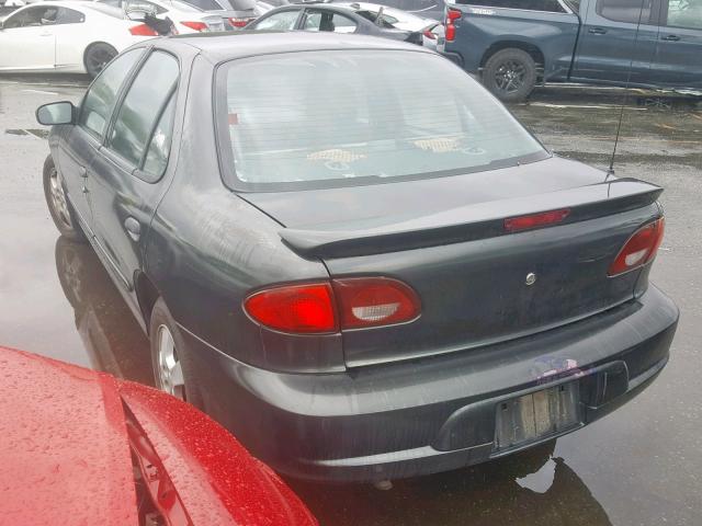 1G1JF524617348497 - 2001 CHEVROLET CAVALIER L GRAY photo 3