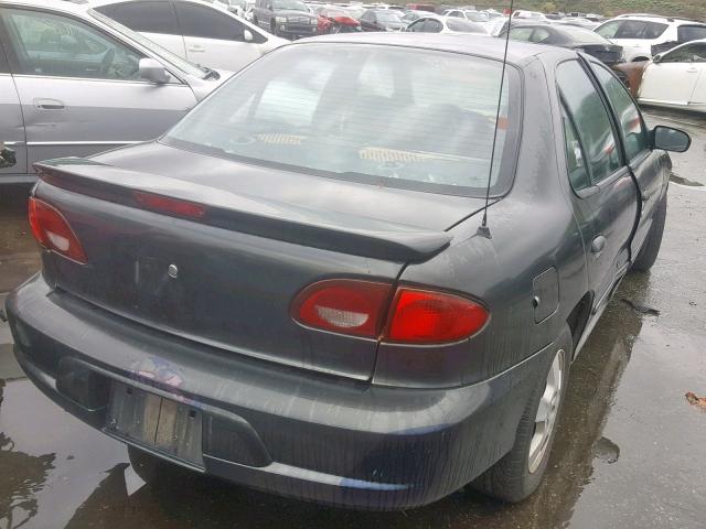 1G1JF524617348497 - 2001 CHEVROLET CAVALIER L GRAY photo 4